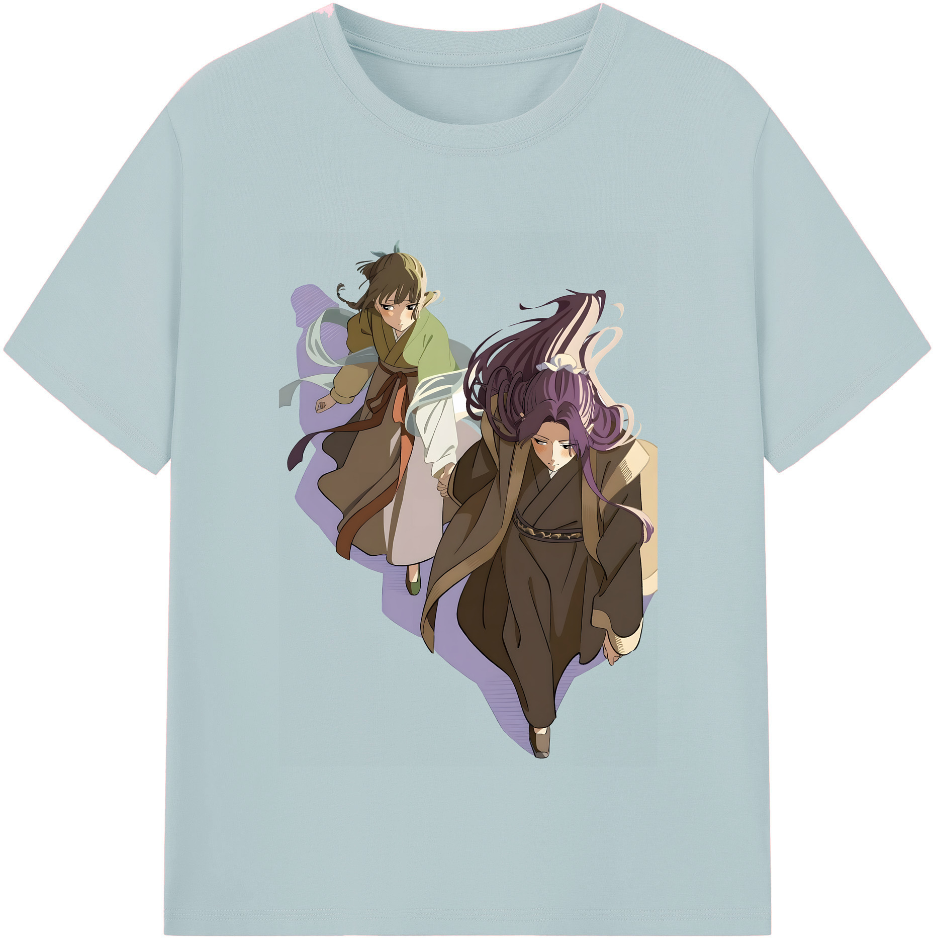 （画像用） 薬屋のひとりごと The Apothecary Diaries 綿100％半袖Tシャツ（フロントプリント）